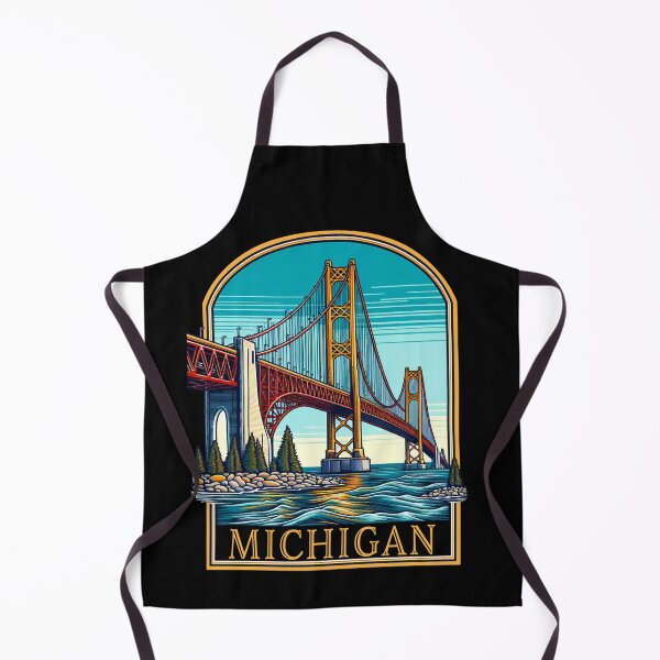 Item preview, Michigan Mackinaw Bridge designed and sold by NPStudio.