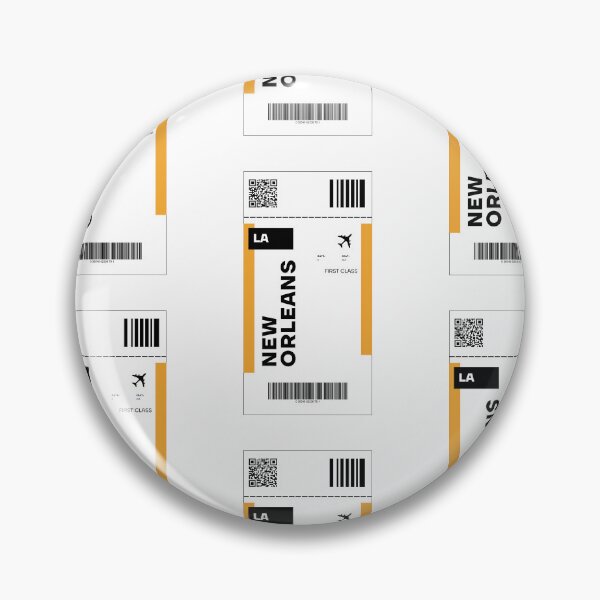 Item preview, New Orleans Flight Ticket Design - Inspired Travel Ticket  designed and sold by RM-Journey.