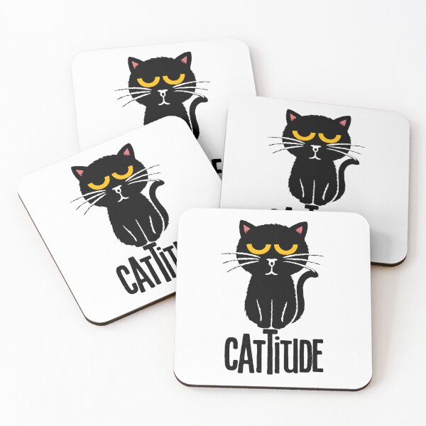 Item preview, Cattitude Chronicles  Attitude Tee designed and sold by Dazzle-Sizzle.