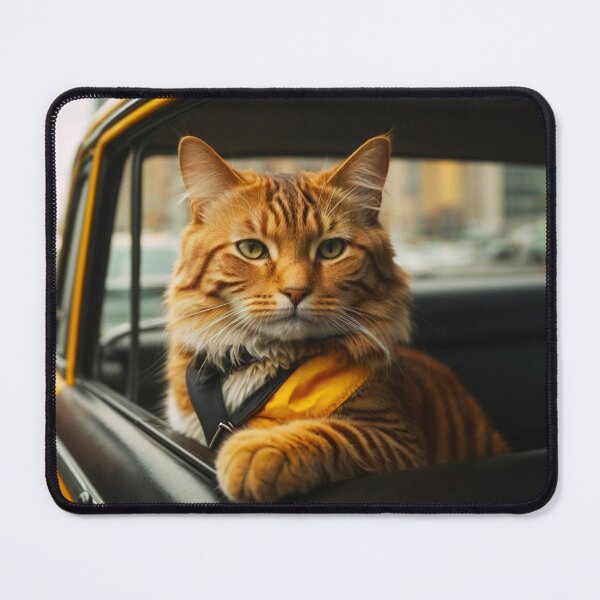Item preview, Travelling Cats - Looking From Taxi Window designed and sold by SassyArtistry.