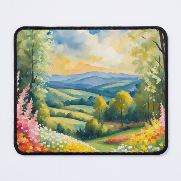 Item preview, Spring flower valley designed and sold by seahorse crossing.