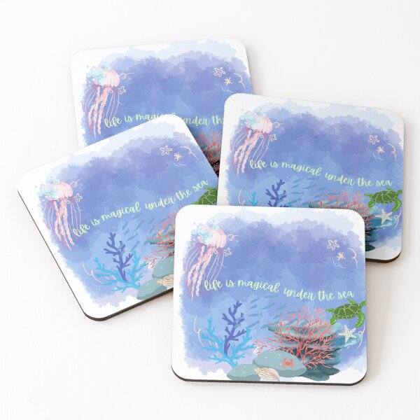 Item preview, Life is magical under the sea designed and sold by jckali.