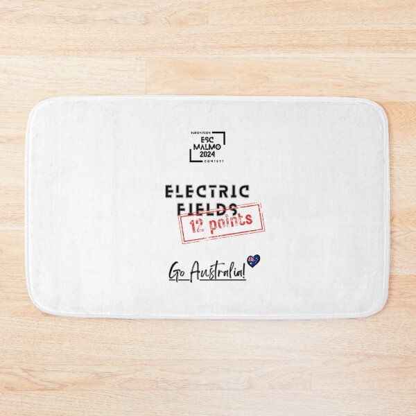 Item preview, ESC. EUROVISION 2024. EUROPE. AUSTRALIA. 12 POINTS, ELECTRIC FIELDS designed and sold by CreativeBizarre.
