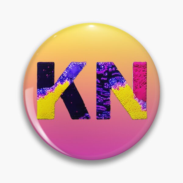 Item preview, letter KN, monogram. typography collage. ABC art. gift 2024 designed and sold by Minibubb.