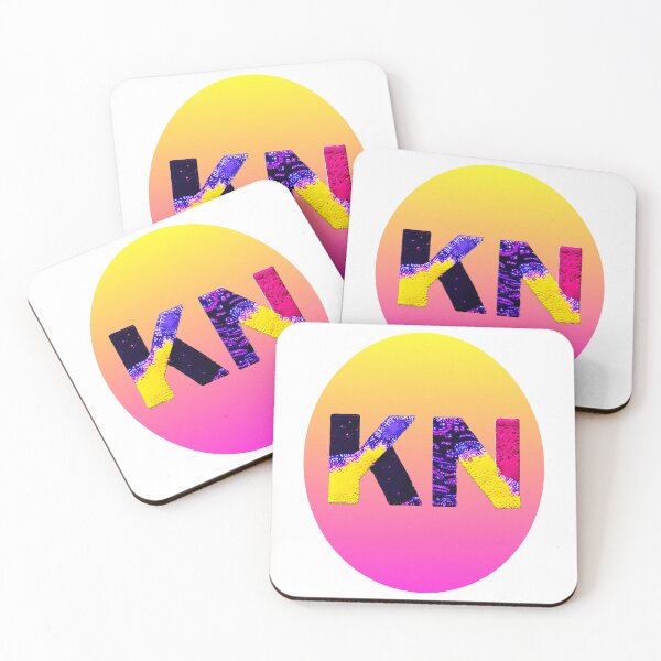 Item preview, letter KN, monogram. typography collage. ABC art. gift 2024 designed and sold by Minibubb.