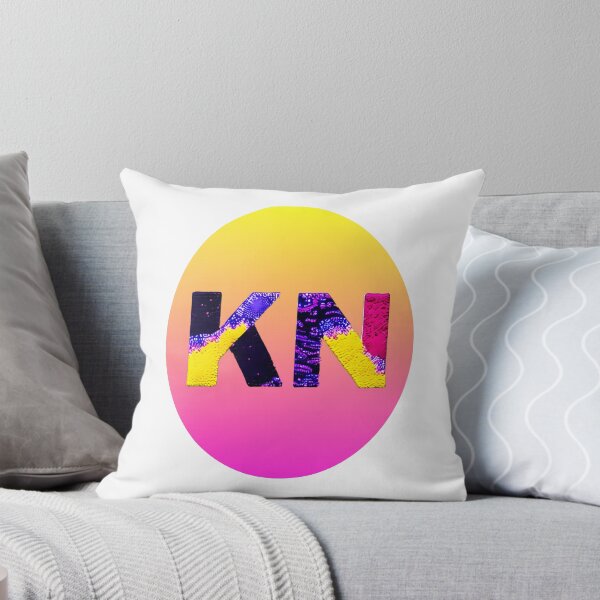 Item preview, letter KN, monogram. typography collage. ABC art. gift 2024 designed and sold by Minibubb.