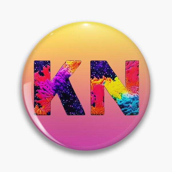 Artikelvorschau, Buchstabe KN, Monogramm. Typografie-Collage. ABC-Kunst. Geschenk 2024 entworfen und verkauft von Minibubb.