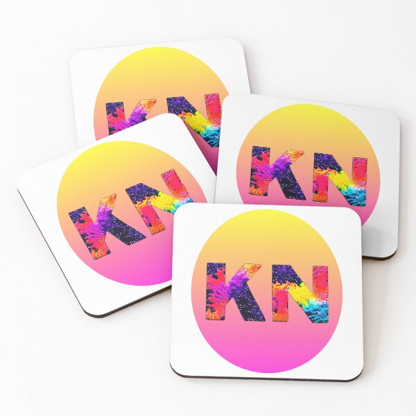 Item preview, letter KN, monogram. typography collage. ABC art. gift 2024 designed and sold by Minibubb.