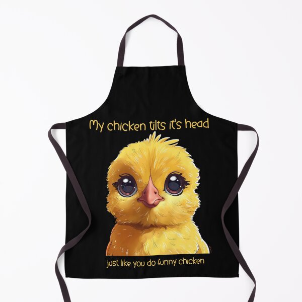Item preview, My chicken tilts it's head just like you do funny chicken designed and sold by ArtFeverShop.