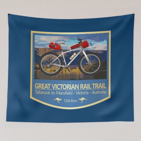 Item preview, Great Victorian Rail Trail (bike2)) designed and sold by curranmorgan.