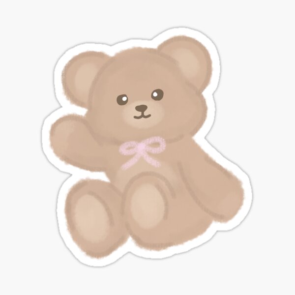 Item preview, Cute Coquette Teddy Bear designed and sold by prellestudio.