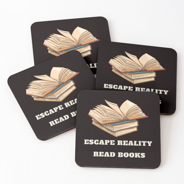 Item preview, Escape Reality, Read Books STICKER designed and sold by ArtUnssDesigns.