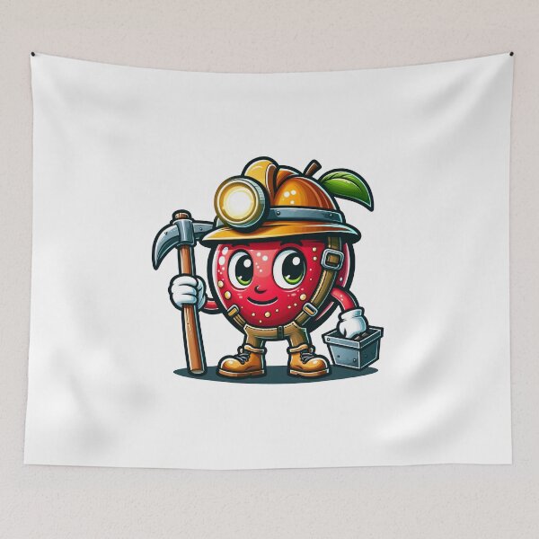 Item preview, apple the miner designed and sold by FerdiEverywhere.