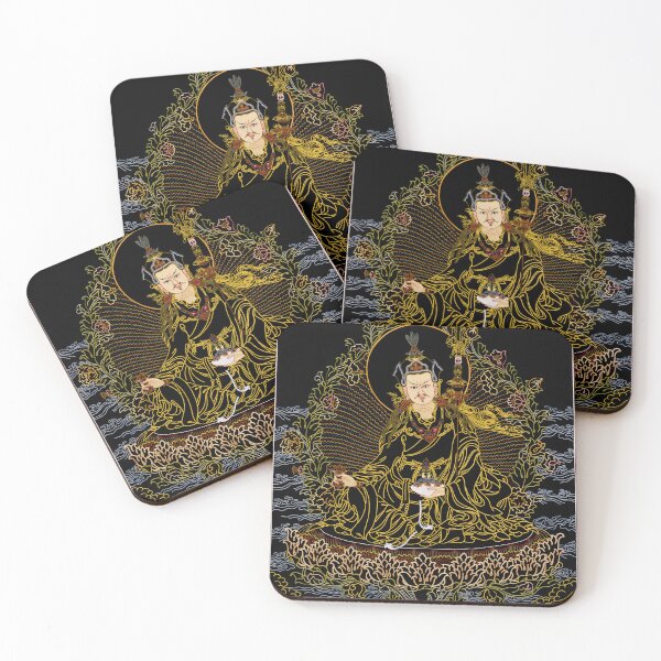 Item preview, Padmasambhava Guru Rinpoche Buddhist Thangka designed and sold by Onodera.