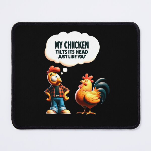 Item preview, My chicken tilts it's head just like you designed and sold by ArtFeverShop.
