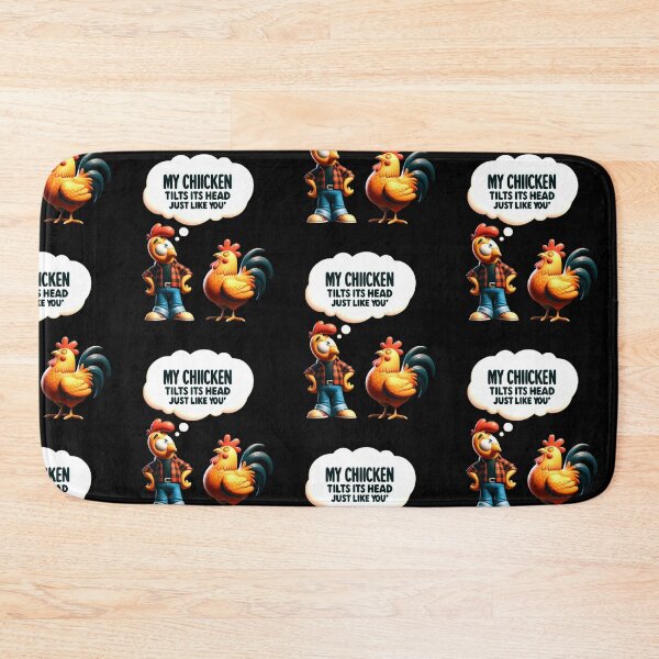 Item preview, My chicken tilts it's head just like you  designed and sold by ArtFeverShop.