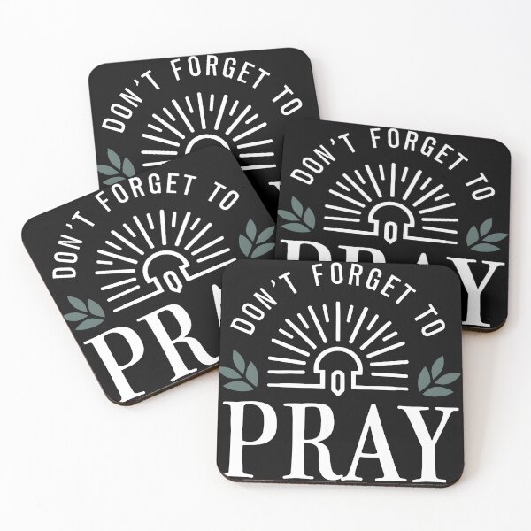 Item preview, Inspirational Prayer Reminder Design Don't Forget To Pray designed and sold by Sandydesign.