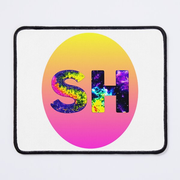 Item preview, letter SH, monogram. typography collage. ABC art. gift 2024 designed and sold by Minibubb.