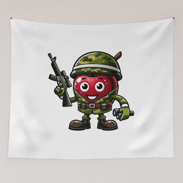 Item preview, apple the soldier designed and sold by FerdiEverywhere.