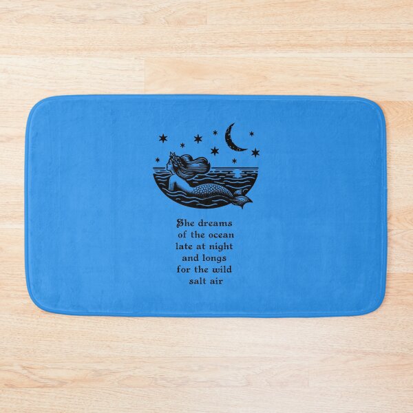 Item preview, She dreams of the ocean (Black) designed and sold by esotericimagery.