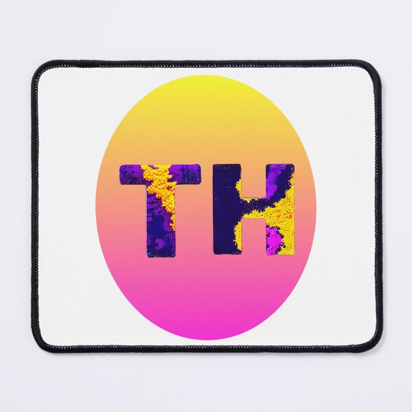 Item preview, letter TH, monogram. typography collage. ABC art. gift 2024 designed and sold by Minibubb.