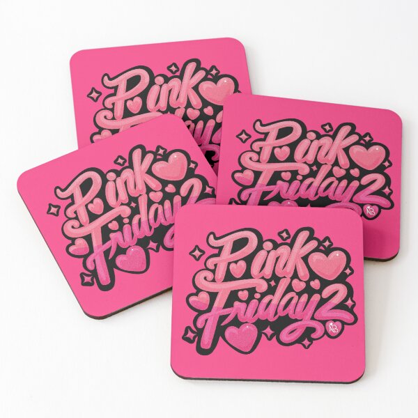 Item preview, Pink Friday 2, hot pink background designed and sold by altbarbzz.