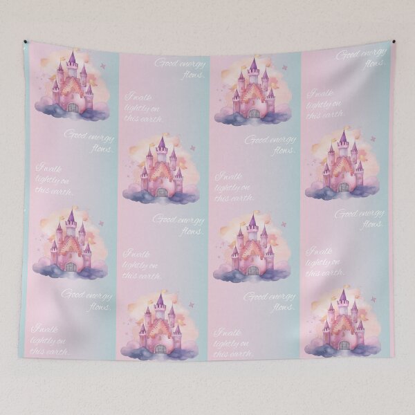 Item preview, Good Energy Flows - I Walk Lightly on this Earth - Castles in the Sky designed and sold by sweetees4u.