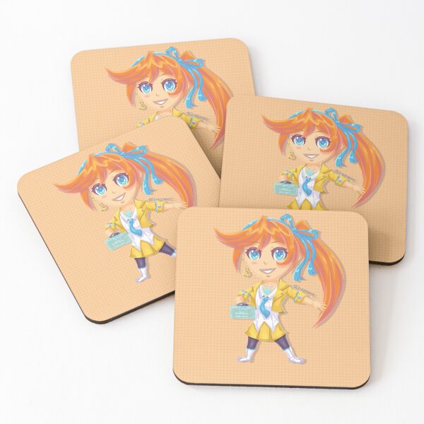 Item preview, Chibi Athena Cykes Ace Attorney (w/background) - @azureart01/@_azureart_ designed and sold by azureart01.