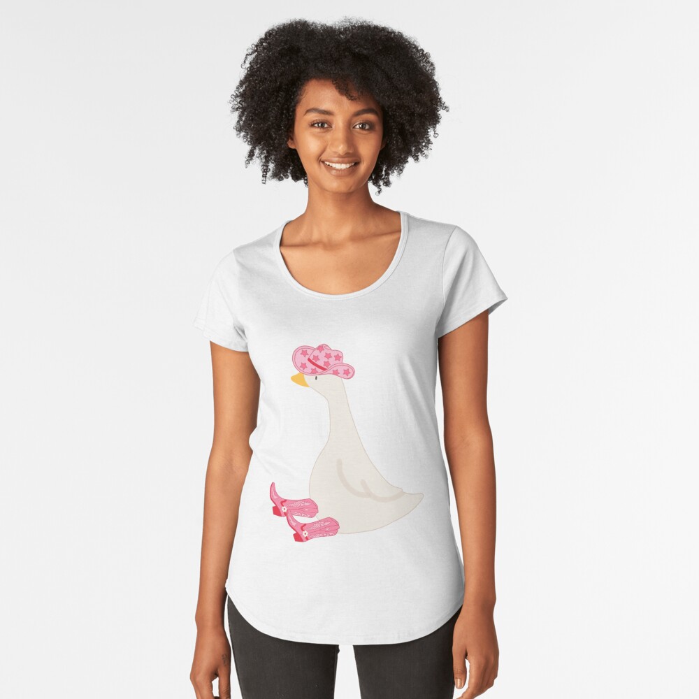 Vista previa del artículo con la obra «Camiseta premium de cuello ancho», diseñado y vendido por jennysselling.