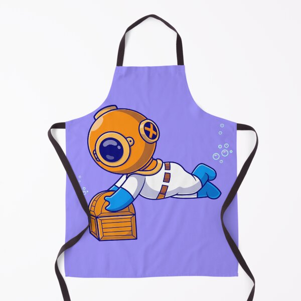 Item preview, Treasure Dive: Cute Diver Unearthing Underwater Riches designed and sold by hjian8219.