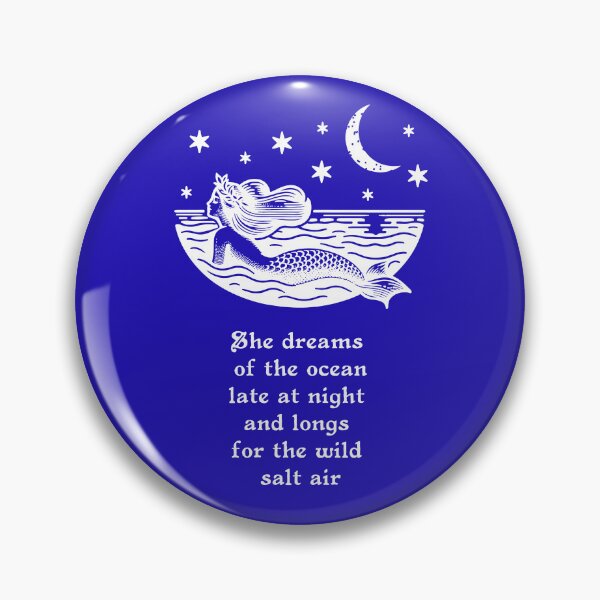 Item preview, She dreams of the ocean (White) designed and sold by esotericimagery.