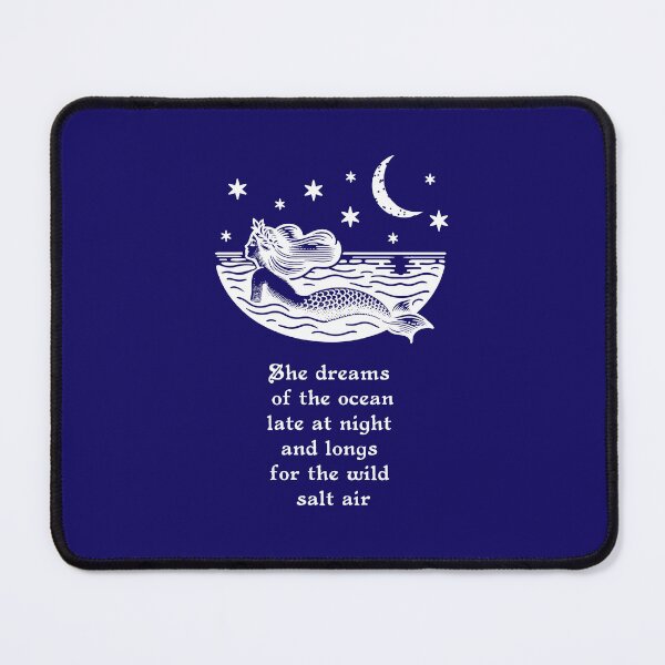 Item preview, She dreams of the ocean (White) designed and sold by esotericimagery.