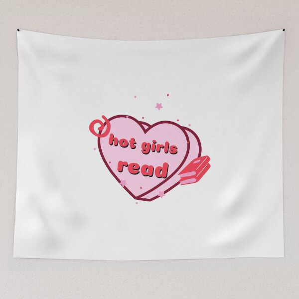 Item preview, Hot Girls Read designed and sold by BookishLounge.