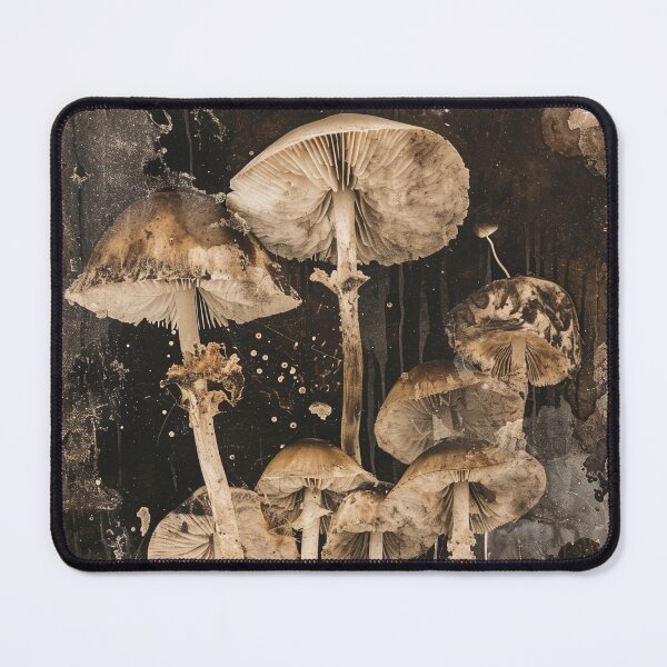 Item preview, Whimsical mushrooms   - botanical book -  goblincore aesthetic  designed and sold by Fantasy Cache.