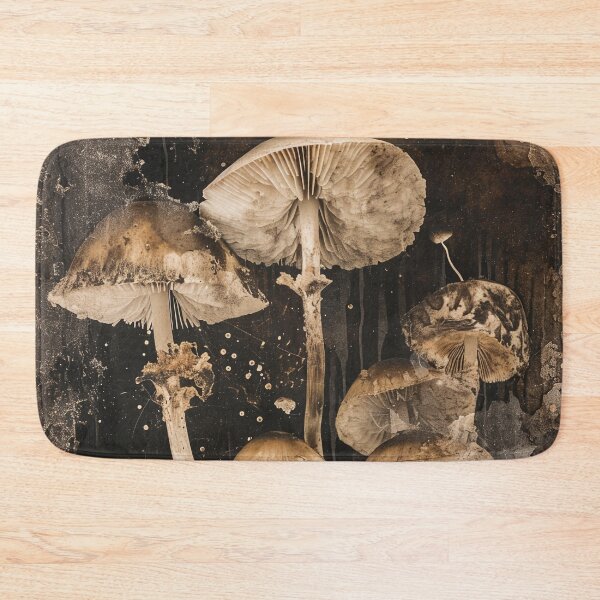 Item preview, Whimsical mushrooms   - botanical book -  goblincore aesthetic  designed and sold by Fantasy Cache.