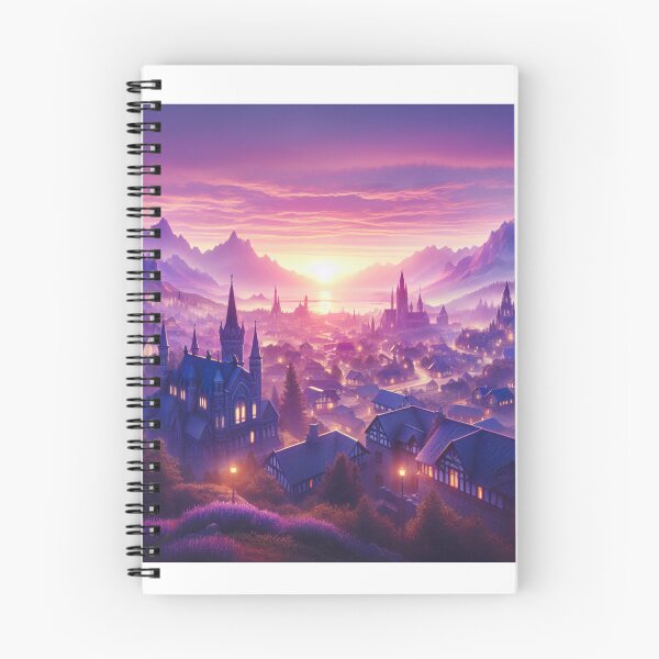 Item preview, Enchanting Dusk in Lavender Haven designed and sold by ImaginativeCore.