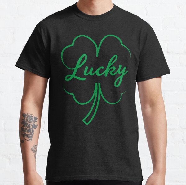 St. Patrick's Day T-Shirt - Glitter Hearts or Feeling Lucky Design -  Spouse-ly