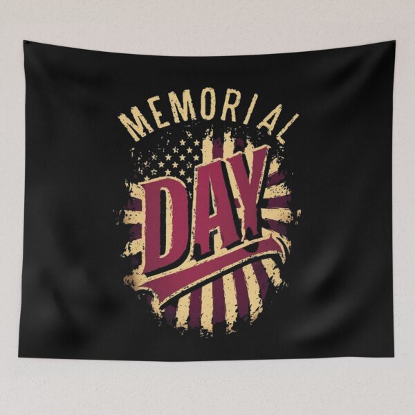 Item preview, Memorial day vintage retro  designed and sold by IdeaND.