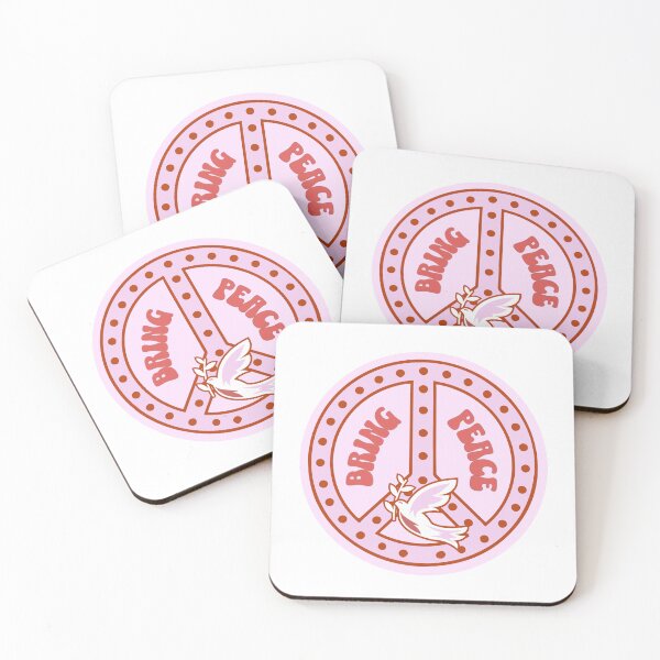 Item preview, Bring peace, pink peace symbol  designed and sold by BritishDelights.