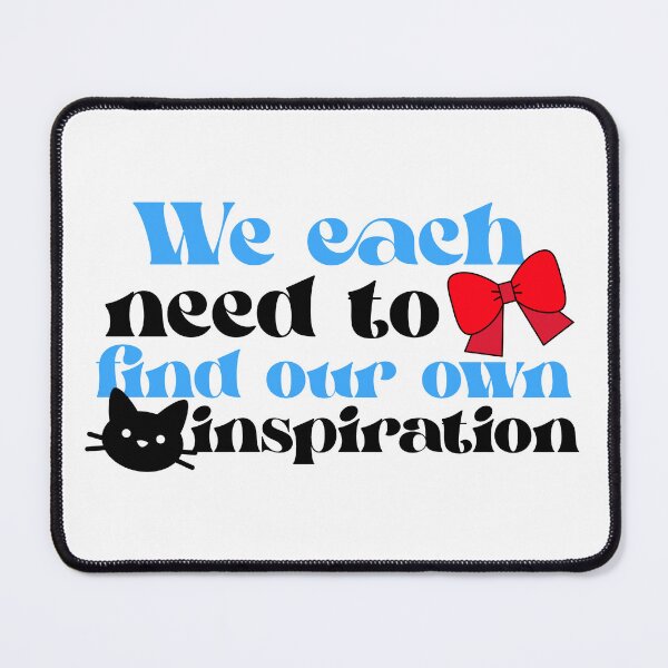 Item preview, We Each Need to Find Our Own Inspiration designed and sold by ZenStitchMotifs.