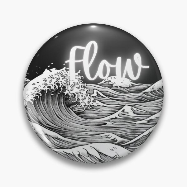 Item preview, Fluid Motion: Capturing  Flowing Waves designed and sold by Ace Apparel  Attire.
