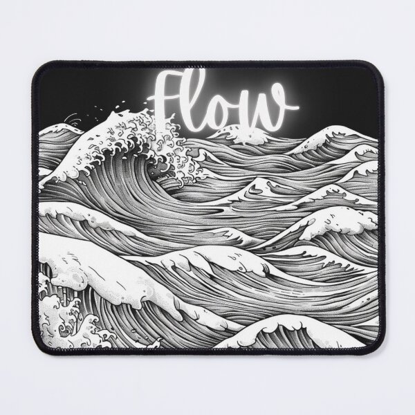 Item preview, Fluid Motion: Capturing  Flowing Waves designed and sold by Ace Apparel  Attire.