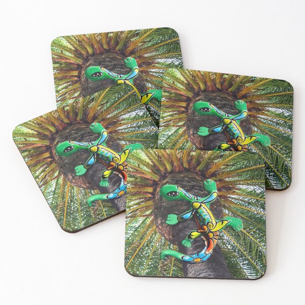 Item preview, Lagarto trepa a la palmera designed and sold by heatherfriedman.