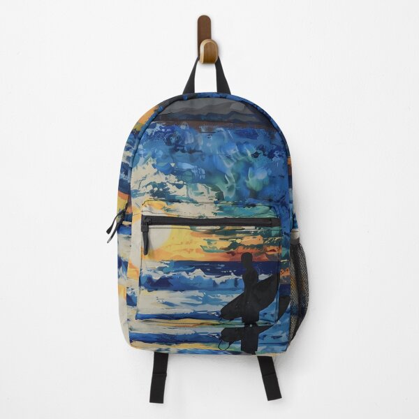 Item preview, four color acrylic of a surfer silhouette designed and sold by dcrc.