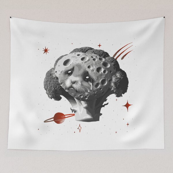 Item preview, Sad Hamster-LUNAR Broccoli-meme,mouse-coquette cry designed and sold by toobel.