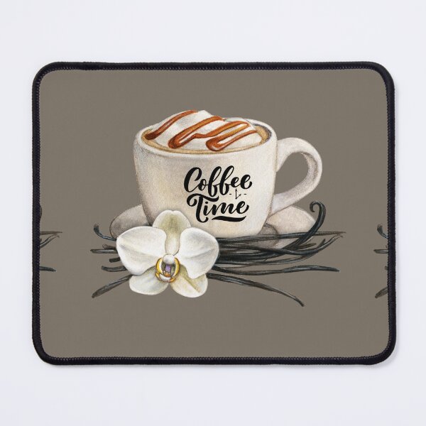Item preview, Coffee Time Latte with Caramel Drizzle designed and sold by TidyKitchenInc.