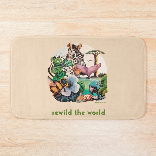 Item preview, Rewild the World - A life on our planet designed and sold by Frank J. Art.