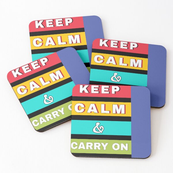 Item preview, Keep calm & carry on art customized  designed and sold by theparkfact0.