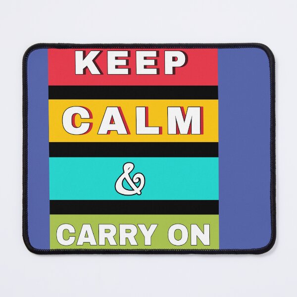 Item preview, Keep calm & carry on art customized designed and sold by theparkfact0.
