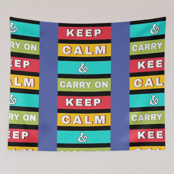 Item preview, Keep calm & carry on art customized  designed and sold by theparkfact0.